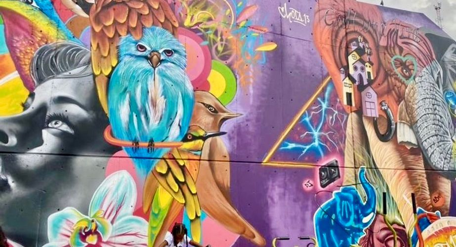 Street art van Colombia